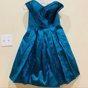 Jim Hjelm Occasions 10 Blue Cocktail Dress